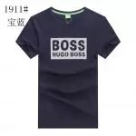 boss t-shirt collar b1911 blue